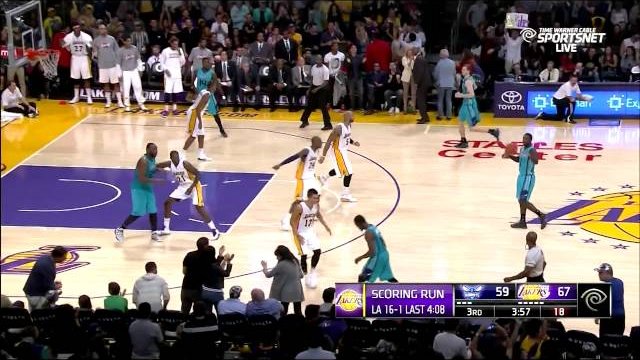November 9, 2014 - Hornets vs. Lakers - Team Highlights