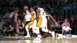 March 26, 2017 - Trail Blazers vs. Lakers - 3rd Quarter Team Highlights
