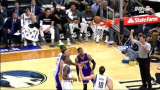 March 30, 2017 - Lakers vs. Timberwolves - 2nd Half Team Highlights
