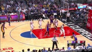 April 1, 2017 - Lakers vs. Clippers - 2nd Quarter Team Highlights