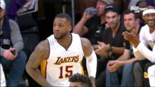 April 2, 2017 - Grizzles vs. Lakers - 1st Half Team Highlights