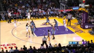 April 2, 2017 - Grizzles vs. Lakers - 3rd Quarter Team Highlights