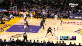 April 9, 2017 - Timberwolves vs. Lakers - 1st Half Team Highlights