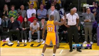 April 11, 2017 - Pelicans vs. Lakers - 4th Quarter Team Highlights