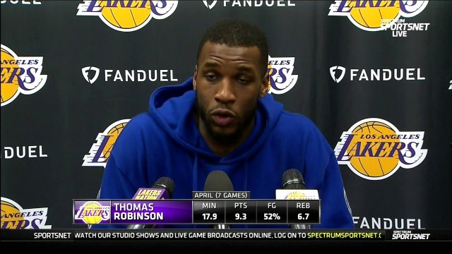 April 13, 2017 - Thomas Robinson Exit Interview