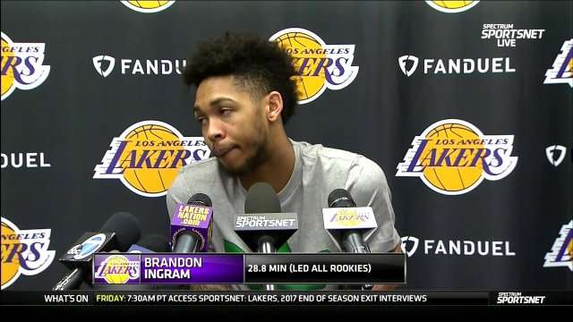 April 13, 2017 - Brandon Ingram Exit Interview