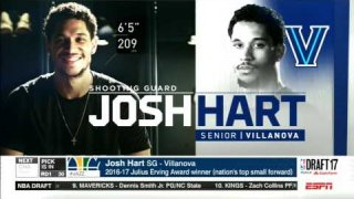June 22, 2017 - 2017 NBA Draft - Los Angeles Lakers Select Josh Hart With 30th Overall Pick