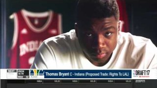 June 22, 2017 - 2017 NBA Draft - Los Angeles Lakers Select Thomas Bryant With 42nd Overall Pick
