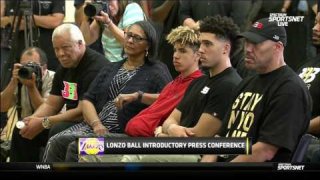 June 23, 2017 - Lonzo Ball Introductory Press Conference