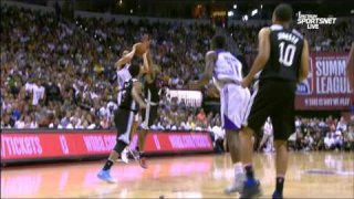 July 7, 2017 - Clippers vs. Lakers - Thomas Bryant Putback Dunk