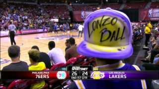 July 12, 2017 - 76ers vs. Lakers - 1st Half Team Highlights