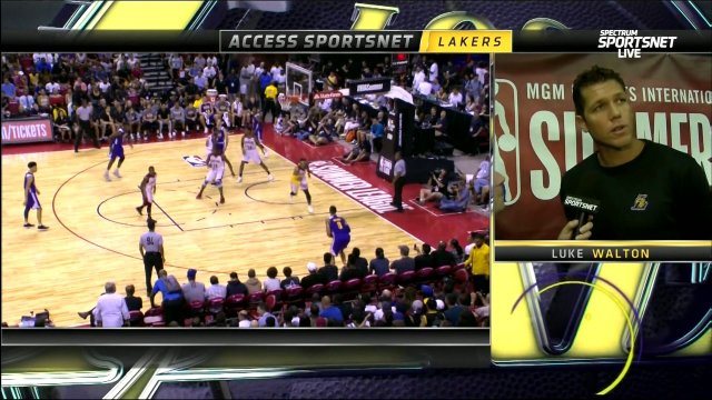 July 13, 2017 - Lakers vs. Cavaliers - 1st Half Team Highlights