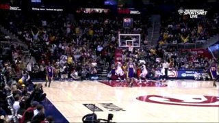 November 18, 2014 - Lakers vs. Hawks - Swaggy P Returns With A Swaggy Three