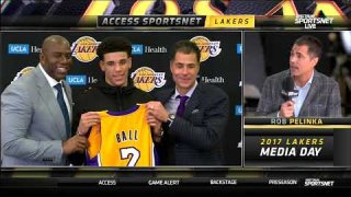 September 25, 2017 - 2017 Lakers Media Day - Rob Pelinka Interview