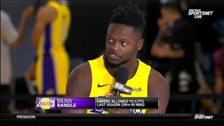 September 25, 2017 - 2017 Lakers Media Day - Julius Randle Interview