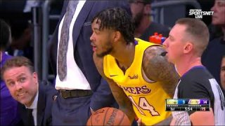 October 2, 2017 - Nuggets vs. Lakers - 1st Quarter Team Highlights