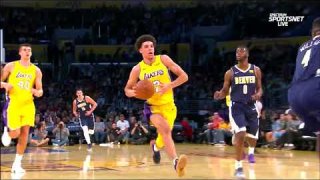 October 2, 2017 - Nuggets vs. Lakers - 2nd Quarter Team Highlights