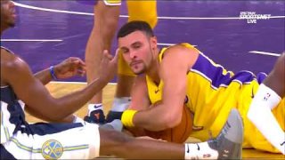 October 2, 2017 - Nuggets vs. Lakers - 1st Half Team Highlights