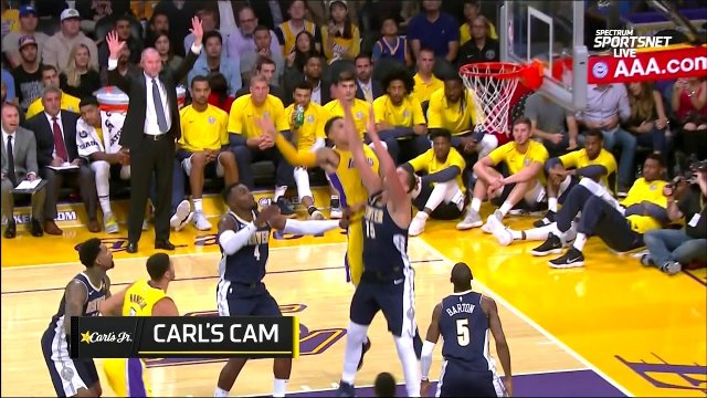 October 2, 2017 - Nuggets vs. Lakers - 3rd Quarter Team Highlights