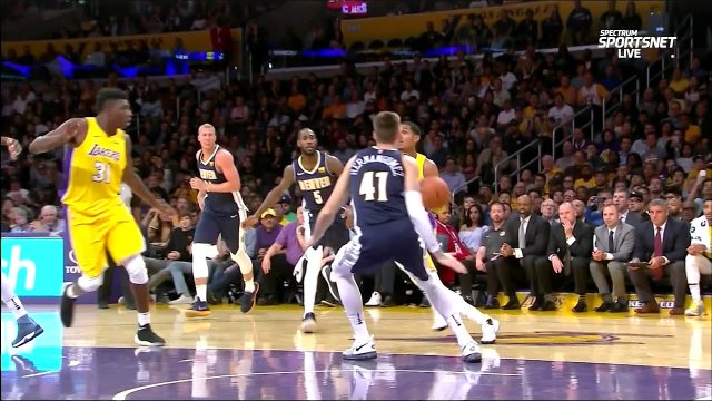 October 2, 2017 - Nuggets vs. Lakers - Kyle Kuzma Highlights