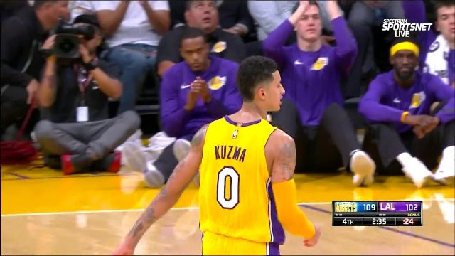 October 2, 2017 - Nuggets vs. Lakers - 2nd Half Team Highlights