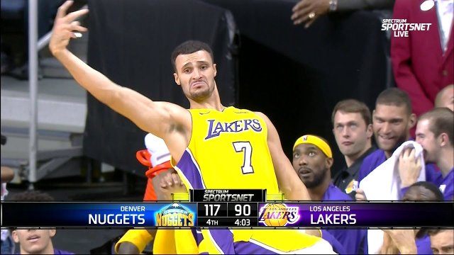 October 4, 2017 - Nuggets vs. Lakers - 4th Quarter Team Highlights
