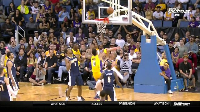 October 4, 2017 - Nuggets vs. Lakers - 2nd Half Team Highlights
