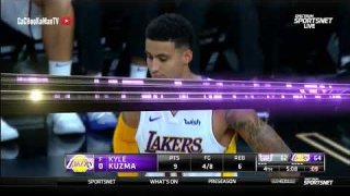 October 8, 2017 - Kings vs. Lakers - 4th Quarter Team Highlights