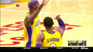 October 10, 2017 - Jazz vs. Lakers - 2nd Half Team Highlights