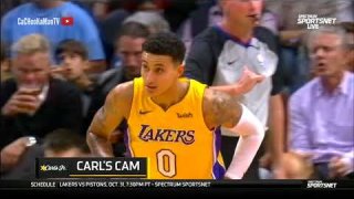 October 13, 2017 - Lakers vs. Clippers - 2nd Quarter Team Highlights