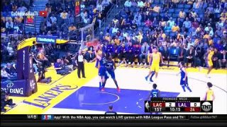 October 19, 2017 - Clippers vs. Lakers - Larry Nance Jr. Putback Dunk