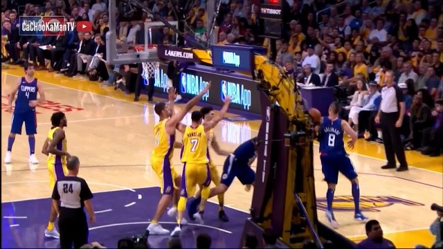 October 19, 2017 - Clippers vs. Lakers - 1st Quarter Team Highlights