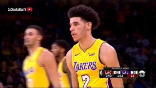 October 19, 2017 - Clippers vs. Lakers - 2nd Quarter Team Highlights