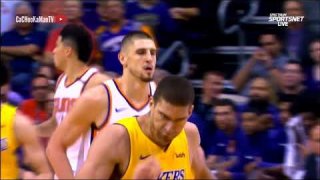 October 20, 2017 - Lakers vs. Suns - 4th Quarter Team Highlights
