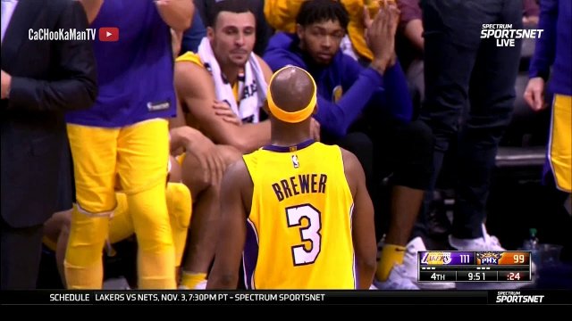 October 20, 2017 - Lakers vs. Suns - 2nd Half Team Highlights