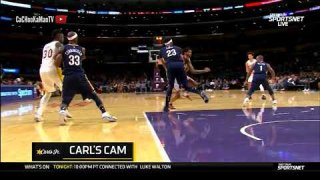 October 22, 2017 - Pelicans vs. Lakers - 1st Quarter Team Highlights