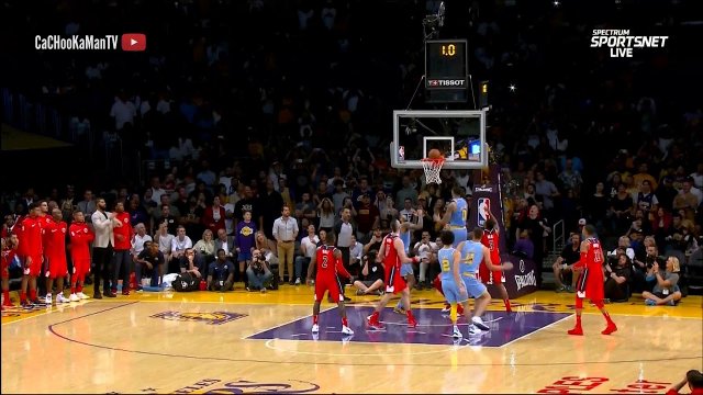 October 25, 2017 - Wizards vs. Lakers - Brandon Ingram Forces Overtime With Tip In
