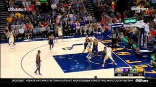 October 28, 2017 - Lakers vs. Jazz - 2nd Quarter Team Highlights