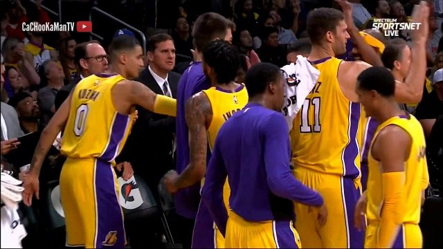 October 31, 2017 - Pistons vs. Lakers - 2nd Half Team Highlights