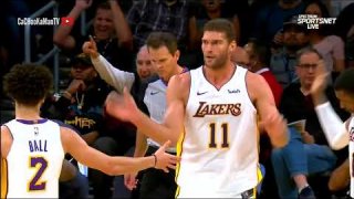 November 5, 2017 - Grizzlies vs. Lakers - 4th Quarter Team Highlights