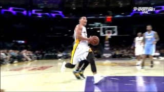 November 23, 2014 - Nuggets vs. Lakers - Jeremy Lin And 1 Layup