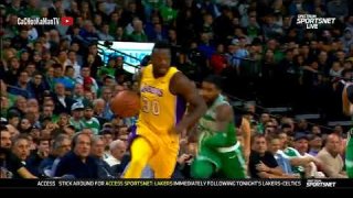 November 8, 2017 - Lakers vs. Celtics - 2nd Quarter Team Highlights