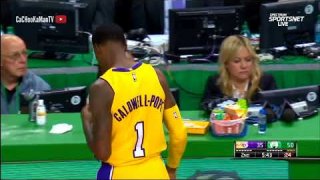 November 8, 2017 - Lakers vs. Celtics - 1st Half Team Highlights