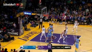 November 15, 2017 - 76ers vs. Lakers - 3rd Quarter Team Highlights
