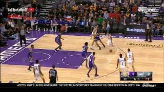 November 22, 2017 - Lakers vs. Kings - 1st Quarter Team Highlights