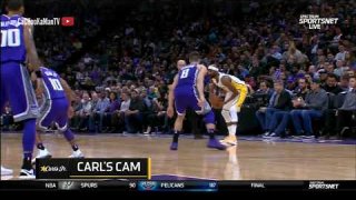 November 22, 2017 - Lakers vs. Kings - Corey Brewer Alleyoop To Lonzo Ball