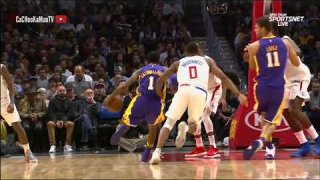 November 27, 2017 - Lakers vs. Clippers - 2nd Quarter Team Highlights
