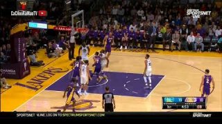 November 29, 2017 - Warriors vs. Lakers - 1st Quarter Team Highlights