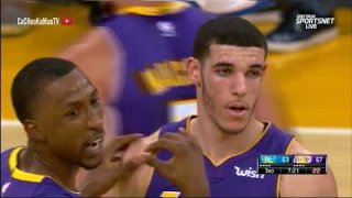 November 29, 2017 - Warriors vs. Lakers - 3rd Quarter Team Highlights