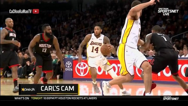 December 3, 2017 - Rockets vs. Lakers - 3rd Quarter Team Highlights